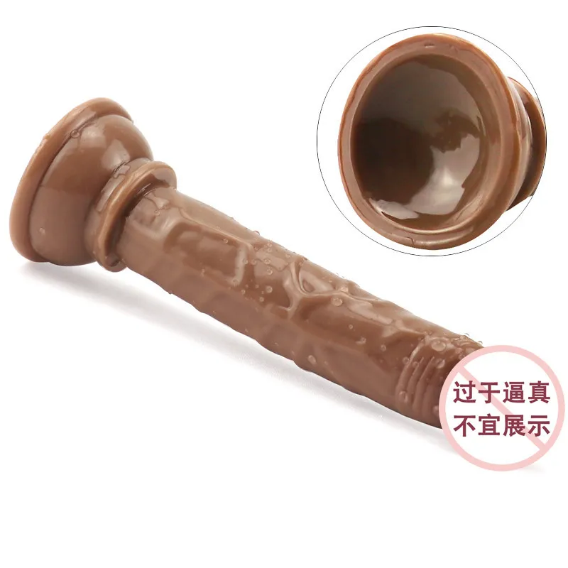 Erotic Soft Jelly Dildo Anal Butt Plug Realistic Penis Strong Suction Cup Dick Toy for Adult G-spot Orgasm Sex Toys for Woman