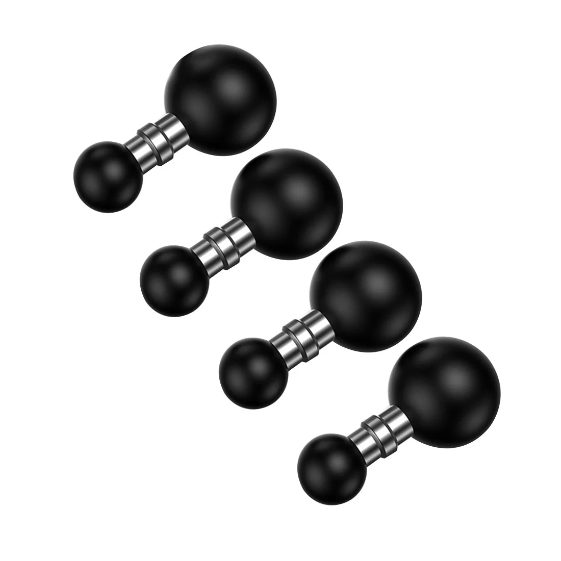 Dual Ball Buchse Arm 25mm bis 15mm 17mm 25mm Verbund Ball Adapter für Gopro Insta360 Osmo kamera Halter Telefon Stehen GPS Halterung – Detail 4