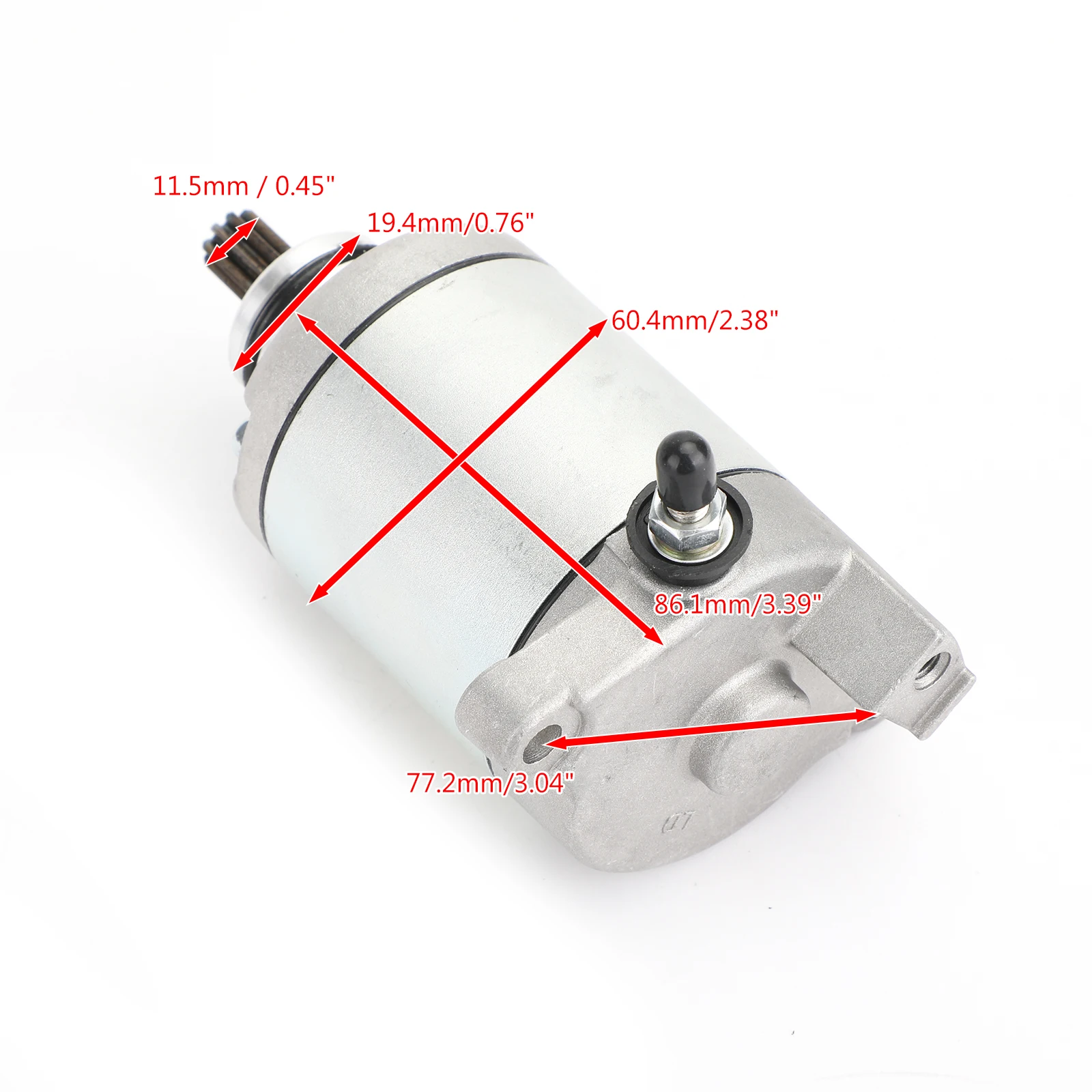 Artudatech Starter Motor 9-Tooth For Gilera DNA 180 125 Runner/ Benelli Adiva 125 150 2001-2007 580422 82611R Accessories Parts