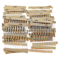 300pcs 30 Value x 10pcs 1ohm-3M 1/2W Carbon Film Resistor kit set resistance pack