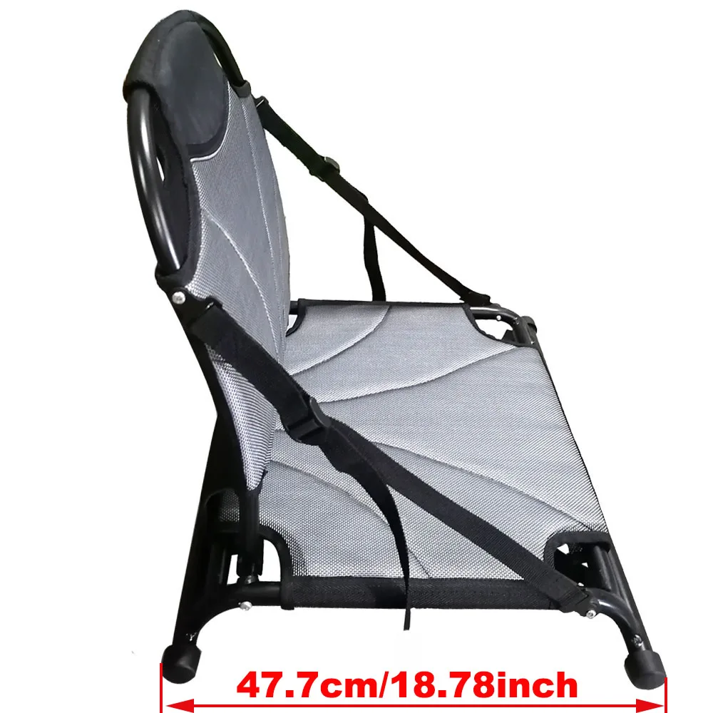 Kayak Canoe Aluminium Chair Seat Sit On Top Backrest Seat Lightweight back rest Chair