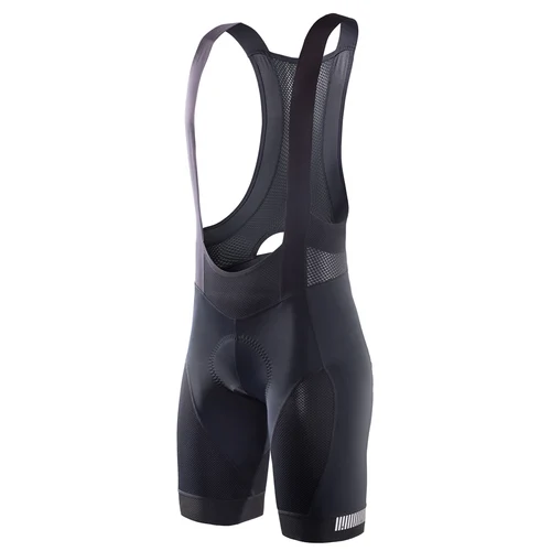 Imagen 2 del producto Pantalones cortos de ciclismo RION, pantalones cortos con pechera para hombre, pantalones cortos acolchados para bicicleta de montaña MTB, mallas ajustadas, uniforme de equipo 5H