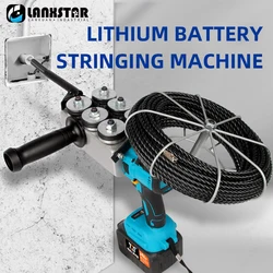 Multifunction Lithium Battery Stringing Machine Fully Automatic  Electric Dark Line Pull Line Wire Guide Tools