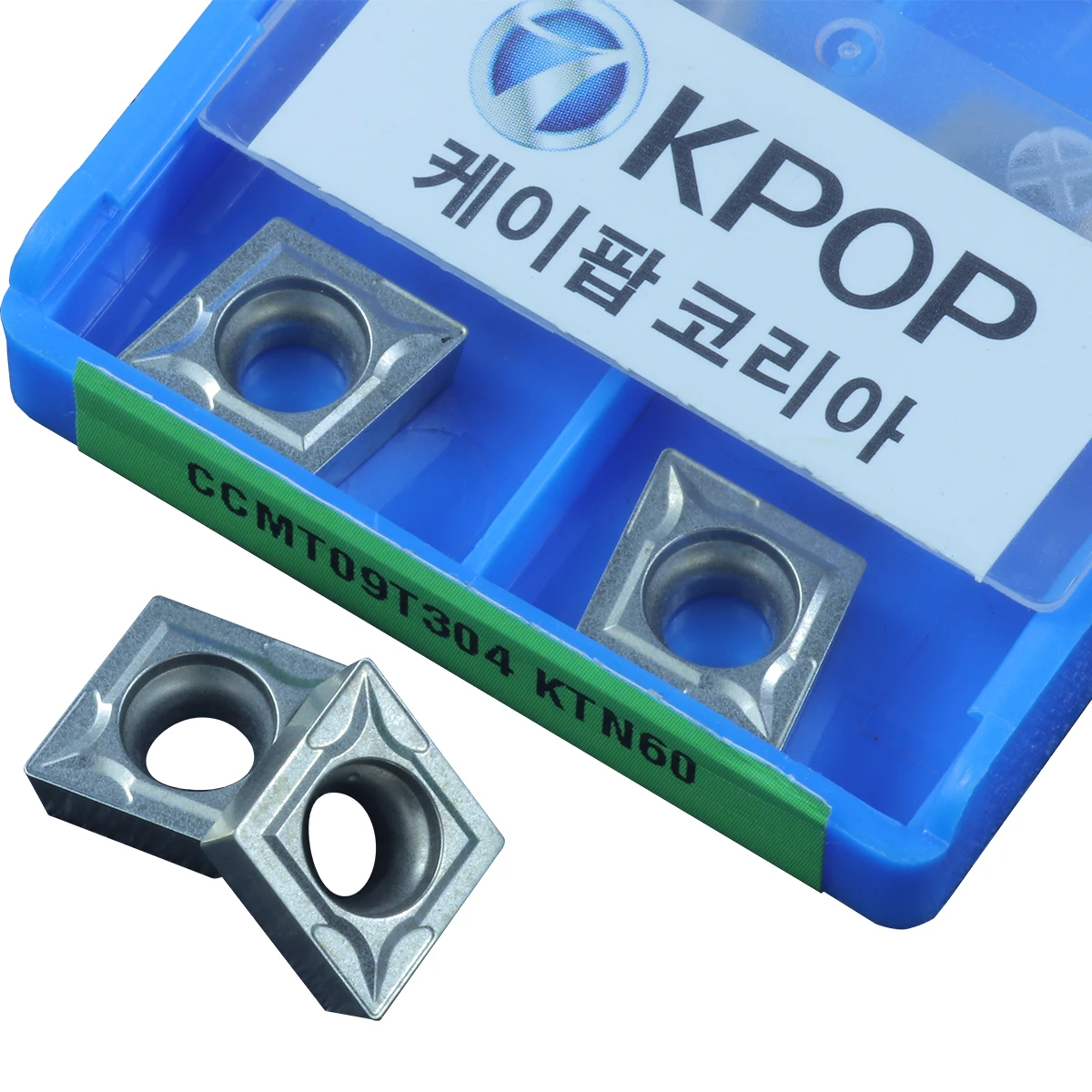 كوريا KPOP 100% الأصلي CCMT CCMT06 CCMT060204 CCMT09T302 CCMT09T304 HQ KTN60 الماس الخارجي دائرة الداخلية حفرة تحول شفرة
