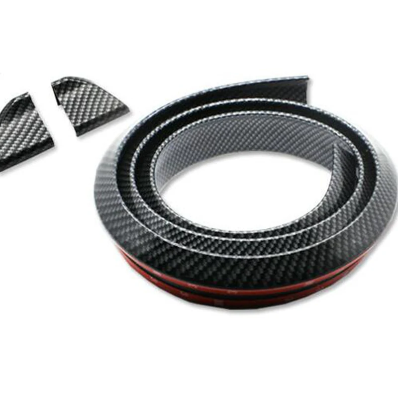For Renault KADJAR CLIO ESPACE Megane Laguna Talisman 1.5 Meters Rubber Fake Carbon Fiber Auto Spoiler Wing Car Accessories