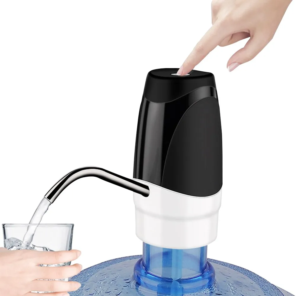 Water Bottle Dispenser Pump Automatic Electric Drinking Water Jug Pump USB Charging Water Dispensing Pump for Home Office