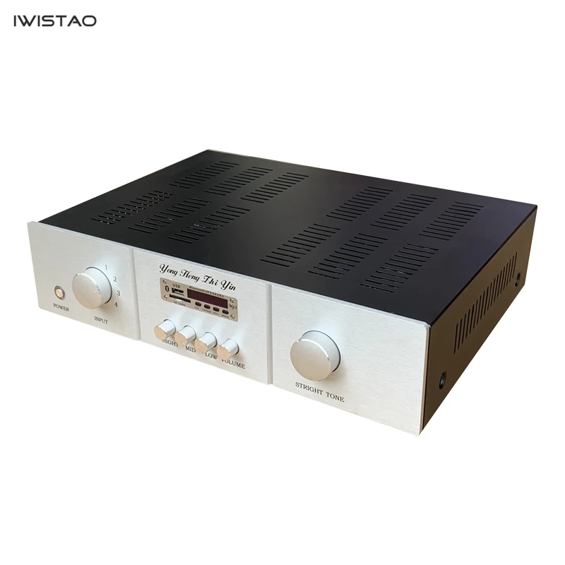 

IWISTAO 2X300W HIFI Stereo Discrete Component Power Amplifier Bluetooth 4.2 Support WVA, FLCA, APE