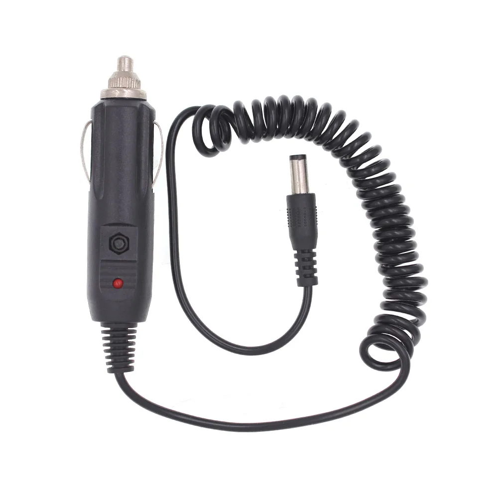 12V Batterie Kabel Linie Baofeng UV-5R Auto Ladegerät Für UV-82 UV-5RE UV-9R UV-XR UVB2 Plus TG-UV2 Ladegerät Walkie Talkie zubehör