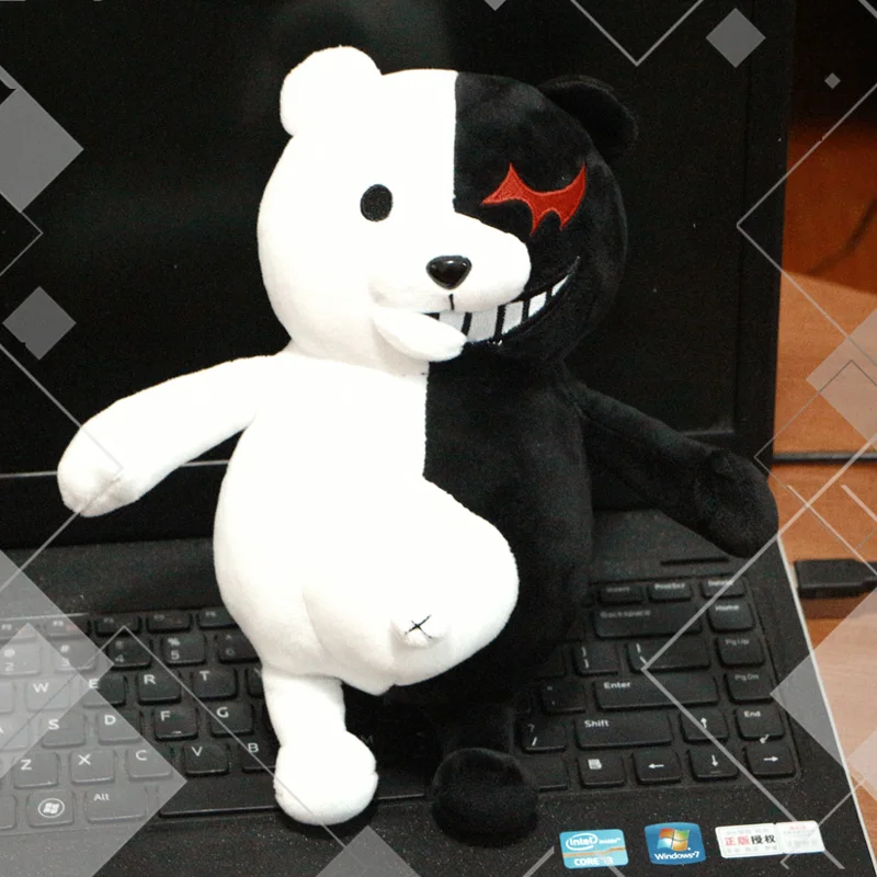 Danganronpa V3 Monokuma Plush Toy Monomi Rabbit Plushies Doll Black White Bear Stuffed Model Gifts for Children Kids Birthday