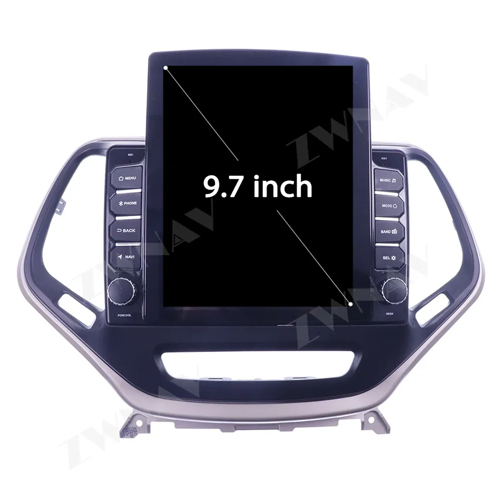 6+128G Android10.0 For JEEP Cherokee 2014 2015-2018 IPS Touch Screen Receiver Car Multimedia Radio Player Car GPS Navigation DSP