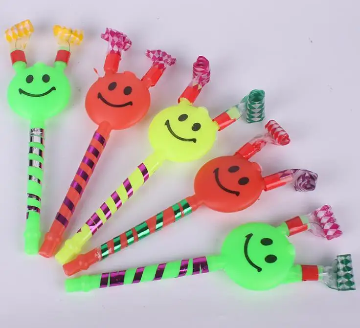 Smile Blowing Dragon Noise Maker Birthday Halloween Christmas Party Favor Gift Supplies Cheering Props Children Funny Whistle