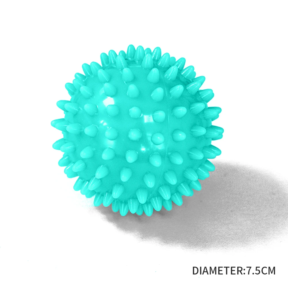 PVC Fitness Massage Ball Spiky Trigger Point Sport Fitness Yoga Exercise Body Muscle Relax Ball for Hand Foot Pain Stress Relief