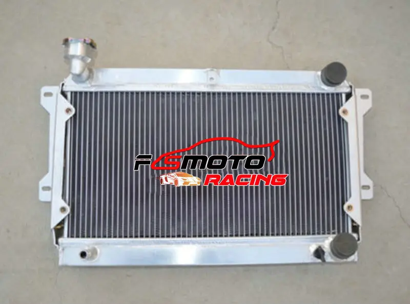 Aluminum Radiator For MAZDA R100/FAMILIA 1000/1200/1300 10A/12A WANKEL 1969-1973 70 71 72 73 MT Manual