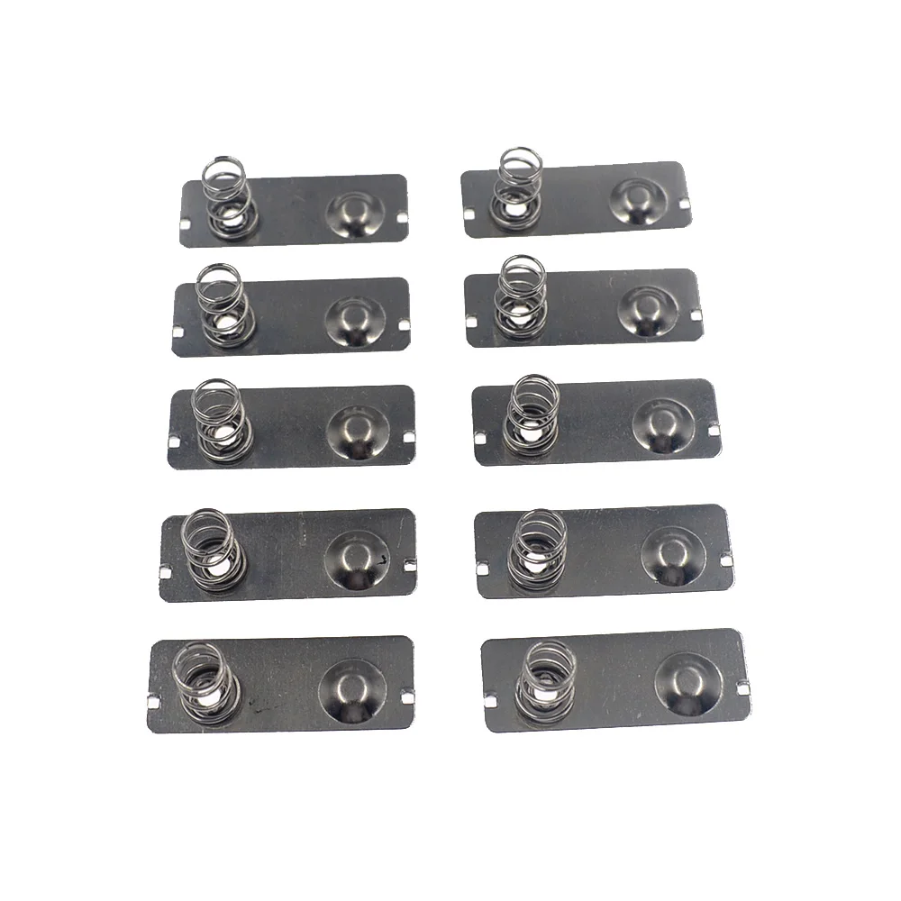 10PCS 30x11mm + - AA Battery Positive Negative Conversion Spring Contact Plate For the 5th battery spring