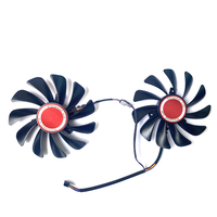 NEW DIY 95MM FDC10U12S9-C CF1010U12S 4PIN XFX RX580 RX 5600 XTGPU Cooler Fan For HIS RX 590 580 570 Graphics Card Cooling Fans