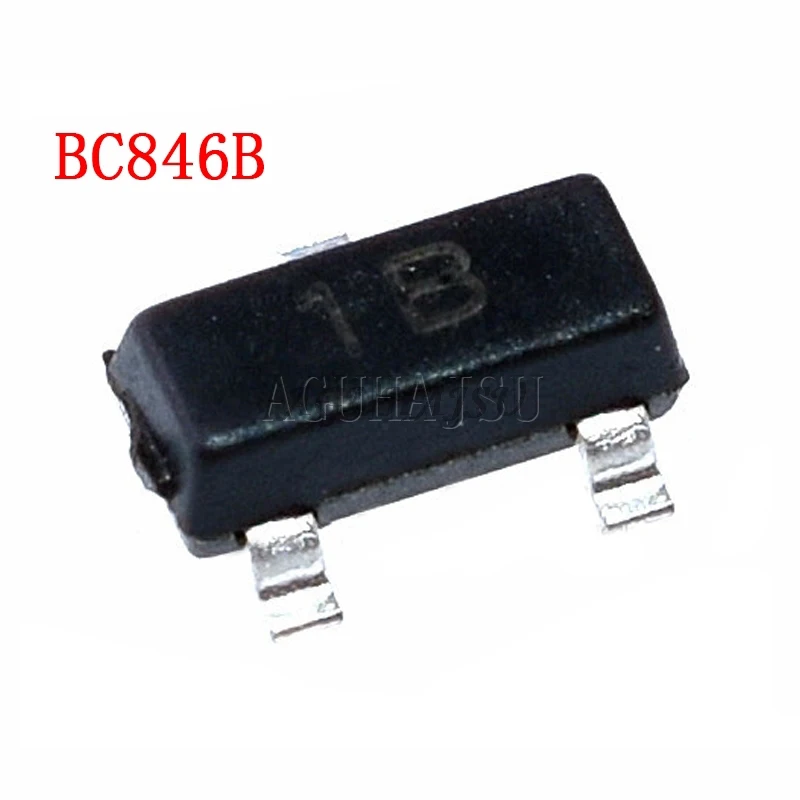 100PCS BC846B SOT23 1B BC846 SOT SMD SOT-23 New Transistor