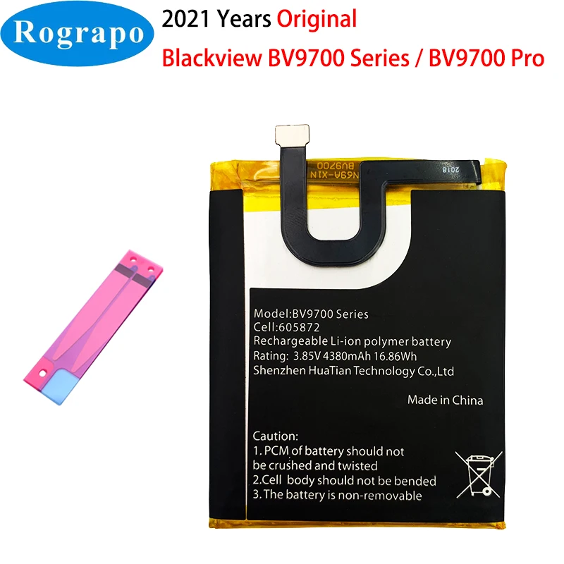 100% Original Battery For Blackview A30 A60 BV5500 BV5800 BV6000 BV6000S BV6800 BV7000 BV8000 BV9000 BV9600 BV9700 BV9800 Pro