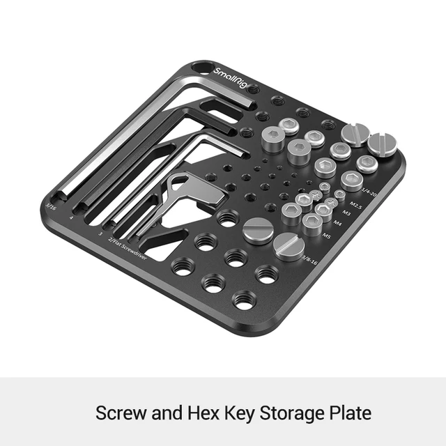 Smallrig Volledige Kit Van 26 Schroef Set Montage Schroeven Voor Camera Kooien, Handgrepen, Platen Omvat 1/4 ", 3/8", M2, M2.5, M3/M4 AAK2326