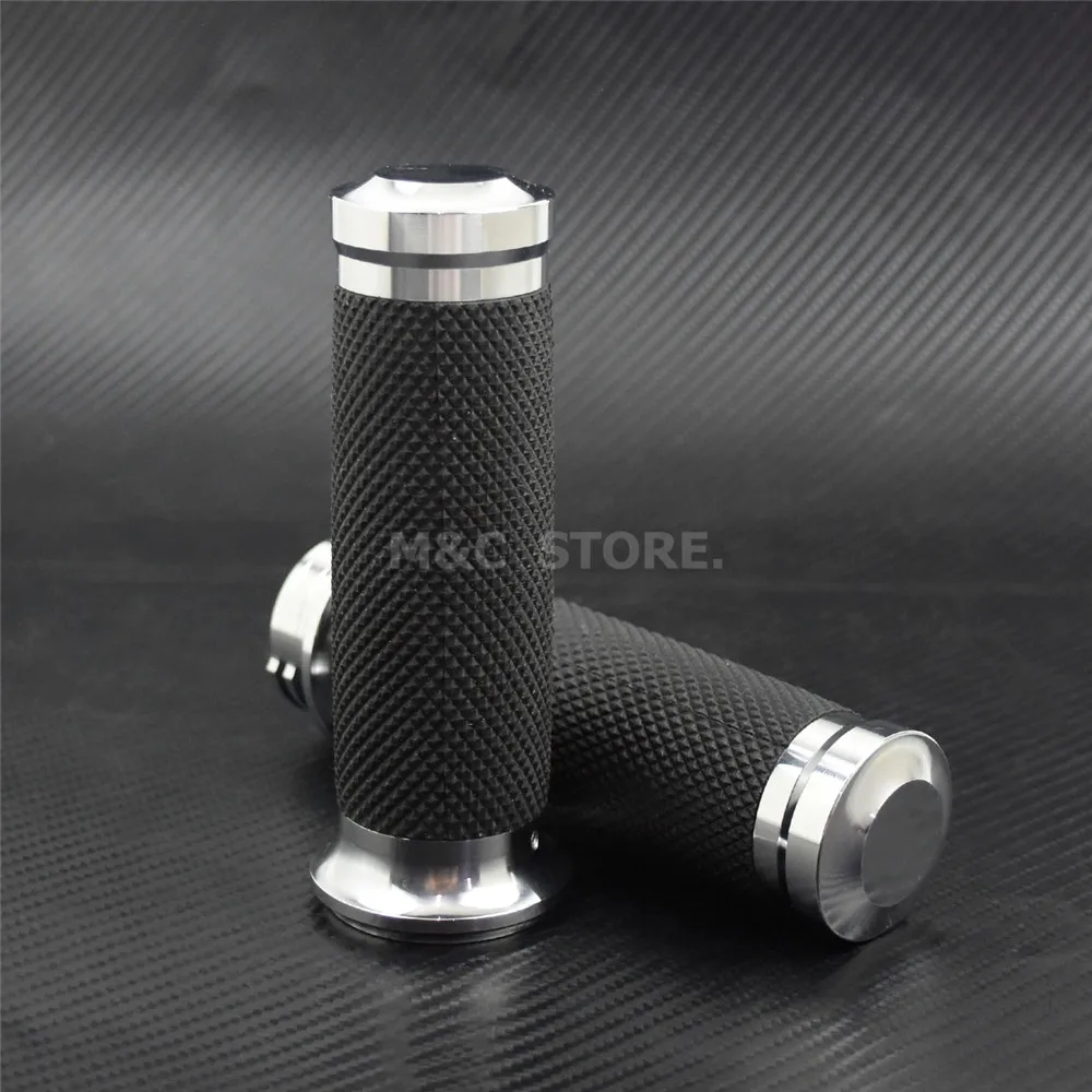 Motorrad 1 "25mm Handgriffe Griff Bar Für Harley Touring Road Street Glide Sportster 883 1200 72 XL Dyna VRSC Softail Custom