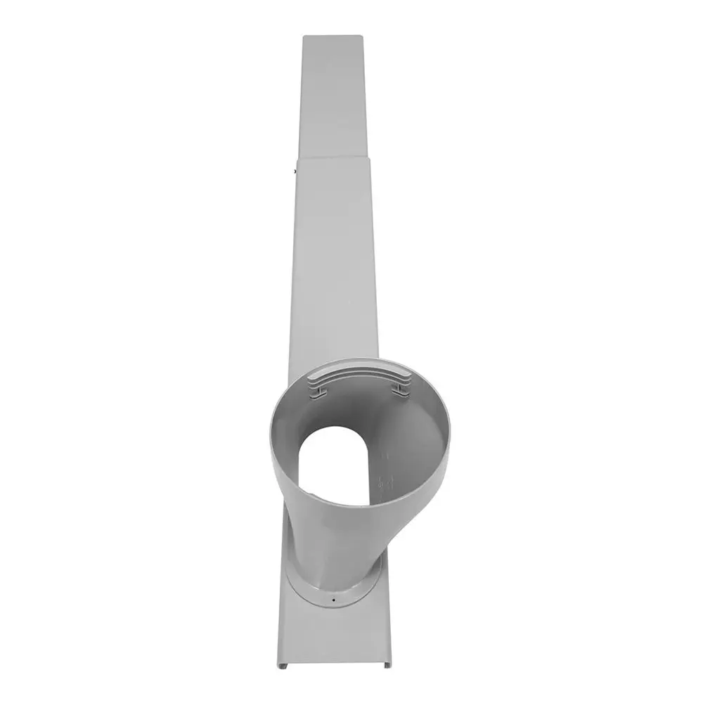 2/3 PCS Air Conditioner Exhaust Hose Adjustable Adaptor Tube Connector Window Kit Slide Plate Wind Shield