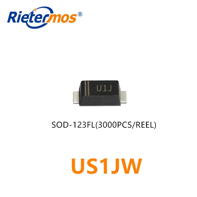 

3000 шт US1JW U1J 1A600V SOD-123FL Сделано в Китае