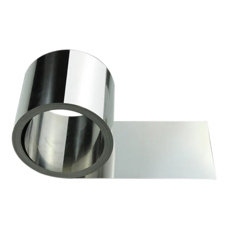 Imagem -02 - Tira de Espessura de 0.01 Mm0.1 mm Placa Fina Folha Resistência à Corrosão Pode Personalizar o Tamanho Aço Inoxidável 304