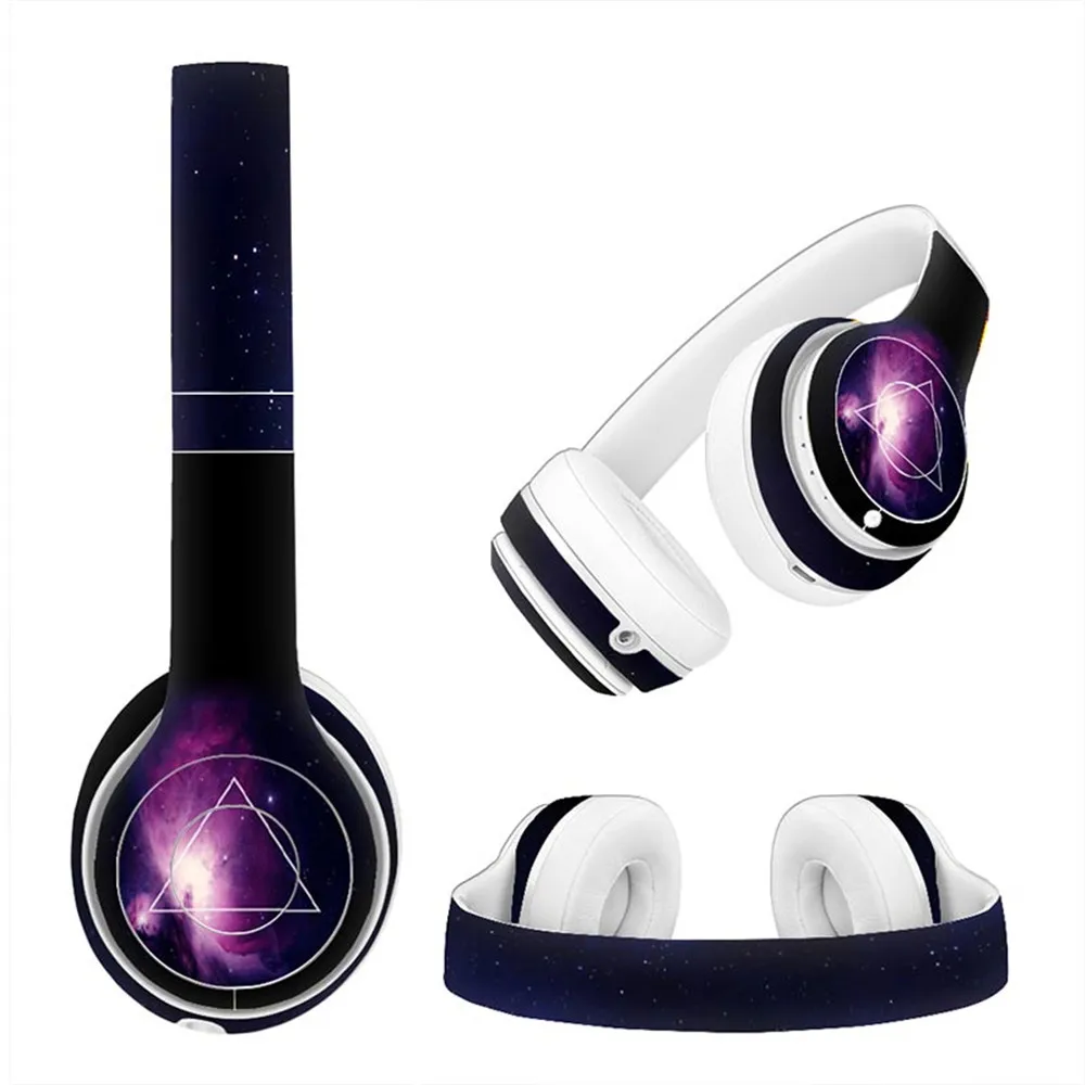 Ochronny zestaw słuchawkowy kalkomania dla studio 3 Wireless & Studio 2 bezprzewodowe słuchawki douszne Cover Skin