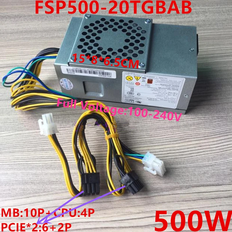 New Original PSU For Lenovo TFX 310 410 510 610 700 710 10Pin 500W Power Supply FSP500-20TGBAB PA-2181-2 PCG010 PCH015 PCJ007