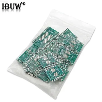 30PCS PCB Board Kit SOP24 SOP8 SOP14 SOP16 SOP20 SOP28 SMD Drehen Zu DIP Adapter Konverter Platte SOP 8 14 16 20 24 Ibuw