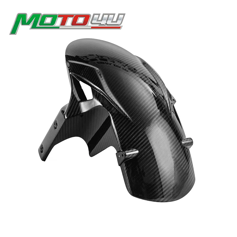 100% Carbon Fiber Front Fender Mudguard Hugger Twill Weaver Motorcycle Accessories For KAWASAKI ZX-6R ZX6R ZX 6R ZX636 2019+