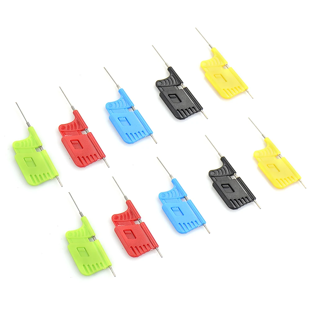 Free Shipping Micro IC Clamp TSOP/MSOP/SSOP/TSSOP/SOIC/SOP CLIP 10 Pcs/Set Mini Chip Clip for IC Competitive Price Multicolor