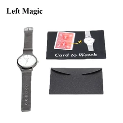 Watch This (Include Watch)  Magic Tricks Playing Card Change To Watch Close Up Street Illusion Gimmick Mentalism Puzzle Toy