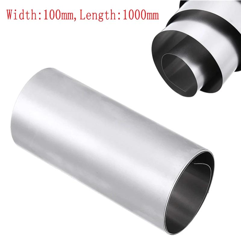 

0.01/0.03/0.05/0.07/0.08/0.09/0.1/0.2/0.3 mm x 100 mm x 1000mm 304 Stainless Steel Fine Plate Sheet Foil