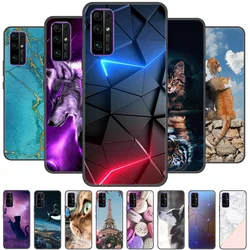 For Honor 30 premium Case Cartoon Soft TPU silicon Cover For Huawei Honor 30 Pro Phone Cases for Honor30 Pro Plus Fundas Coque