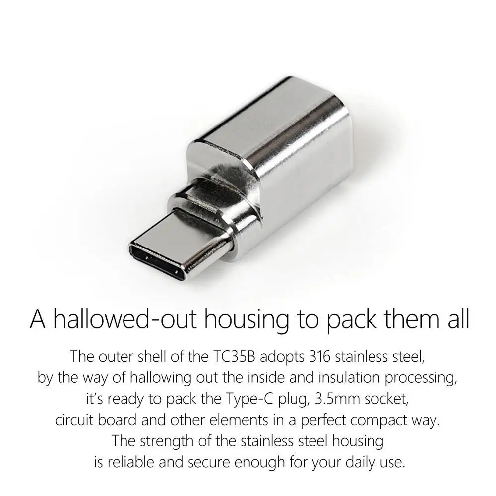 Adaptador de Cable DD TC35B USB tipo C a Jack 3,5 para teléfono móvil Android Huawei Xiaomi Oppo Vivo SAMSUNG Etc, 384kHz/32bit