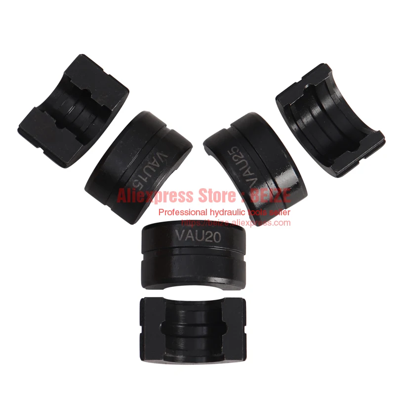 VAU Typ Sterben für Australian Kupfer Armaturen Crimpen Werkzeug GC-1632/CW-1632, Crimpen stirbt 16, 20, 25mm, hydraulische Crimp Backen kit