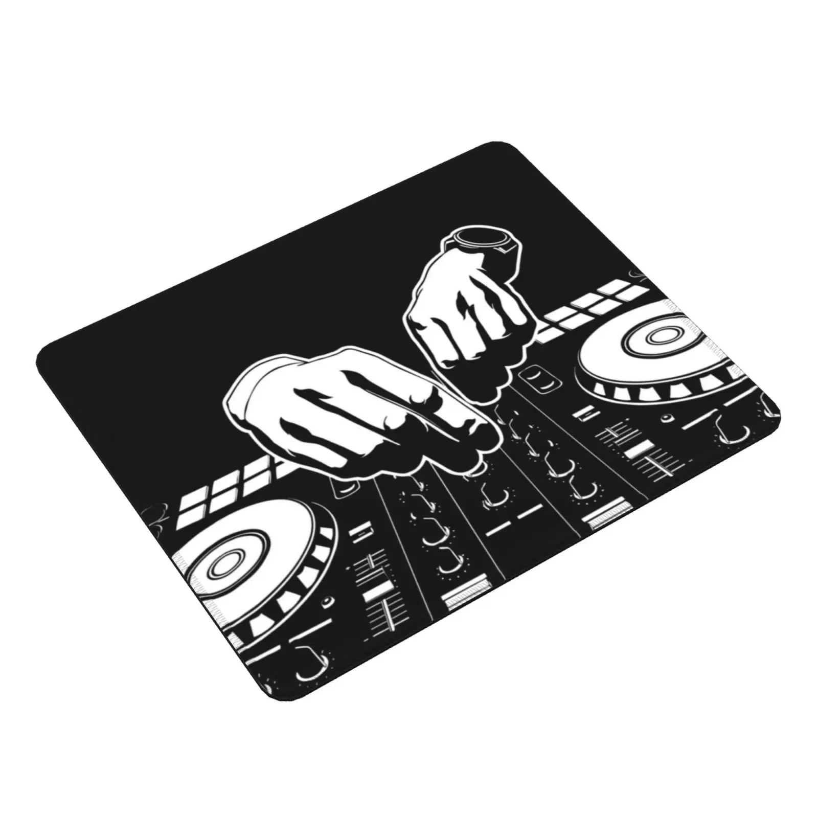 Dj Mouse Pad DIY Print Musical Dj Edm Disc Jockey House Music Music Music Lover 90s Kids Partygoer