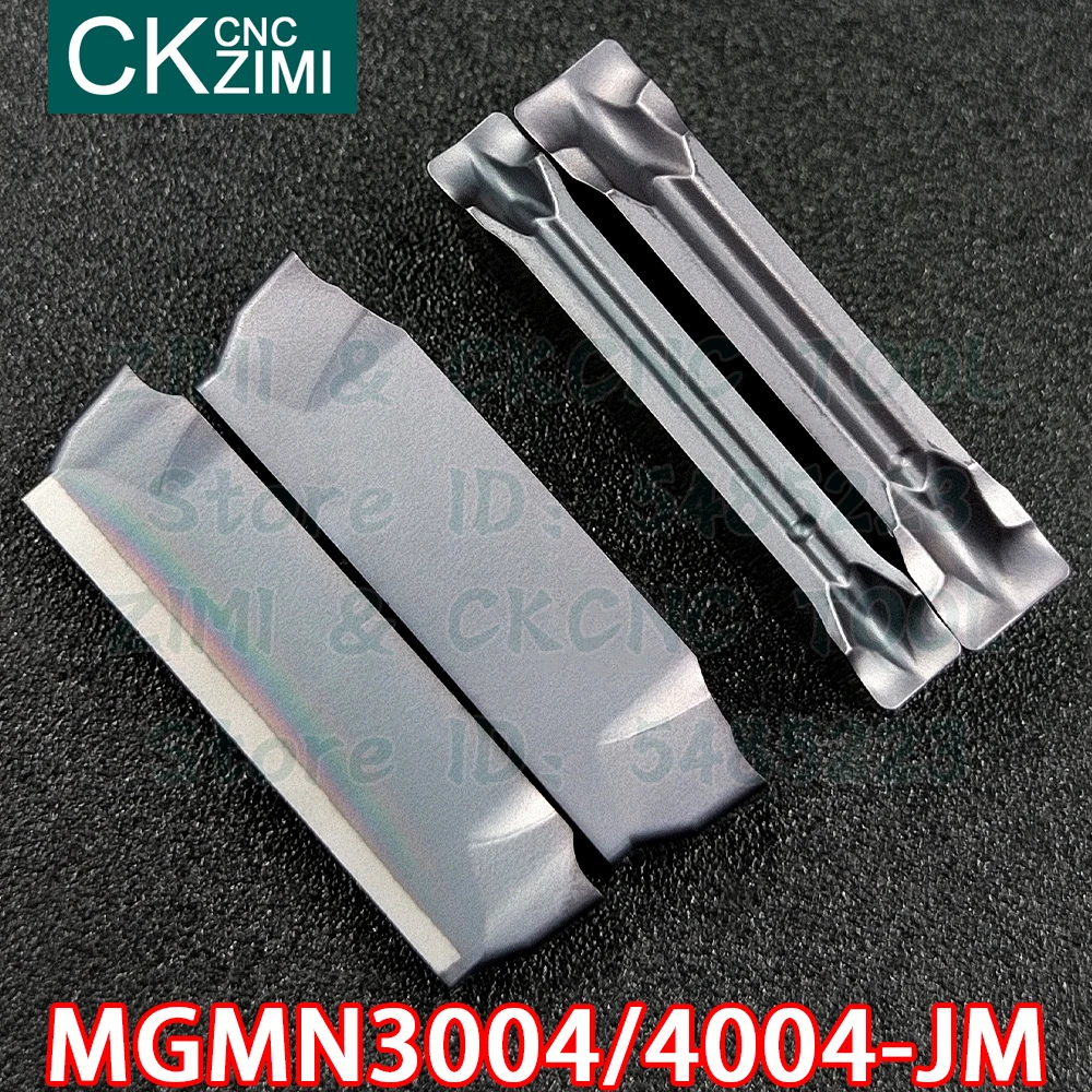 Inserts en carbure, outils de coupe, rainurage, tour à métal CNC, outils MGMN pour l'acier, MGMN3004-JM ZM2125 MGMN4004-JM ZM2125