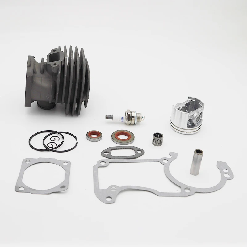 42mm Cylinder Piston Gaskets Spark Plug Oil Seal Fit For Stihl MS240 024 024 Chainsaw Replacement  Parts 1121 020 1200