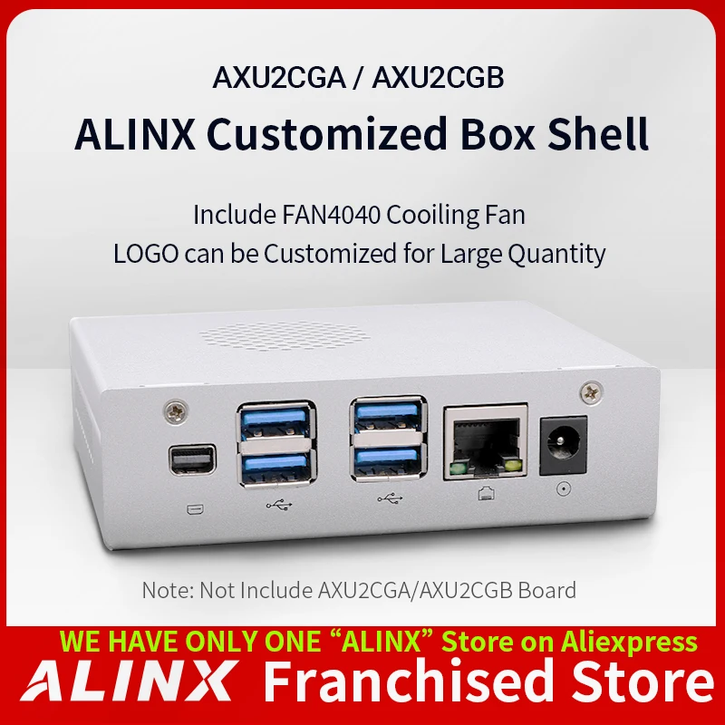 

ALINX Customized Computing Box Shell for Xilinx Zynq MPSOC AXU2CGA/B Non-FPGA Board