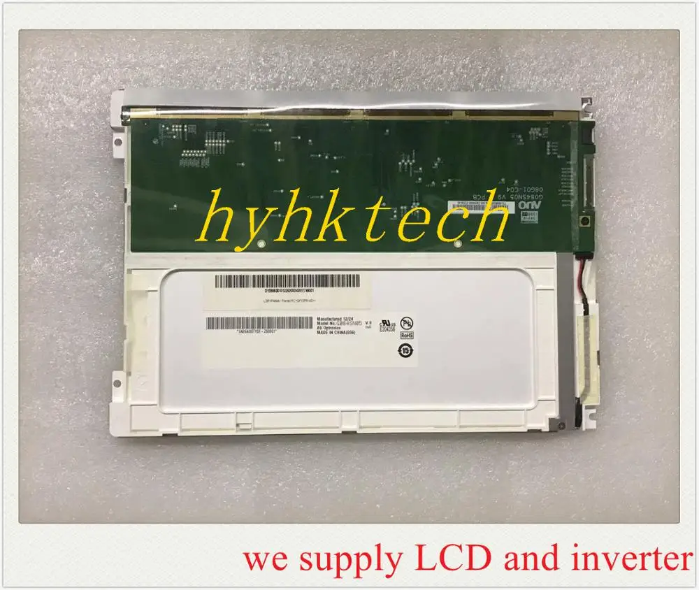 

G084SN05 V9 G084SN05 V.9 8.4INCH Industrial LCD,new&A+ Grade in stock, tested before shipment