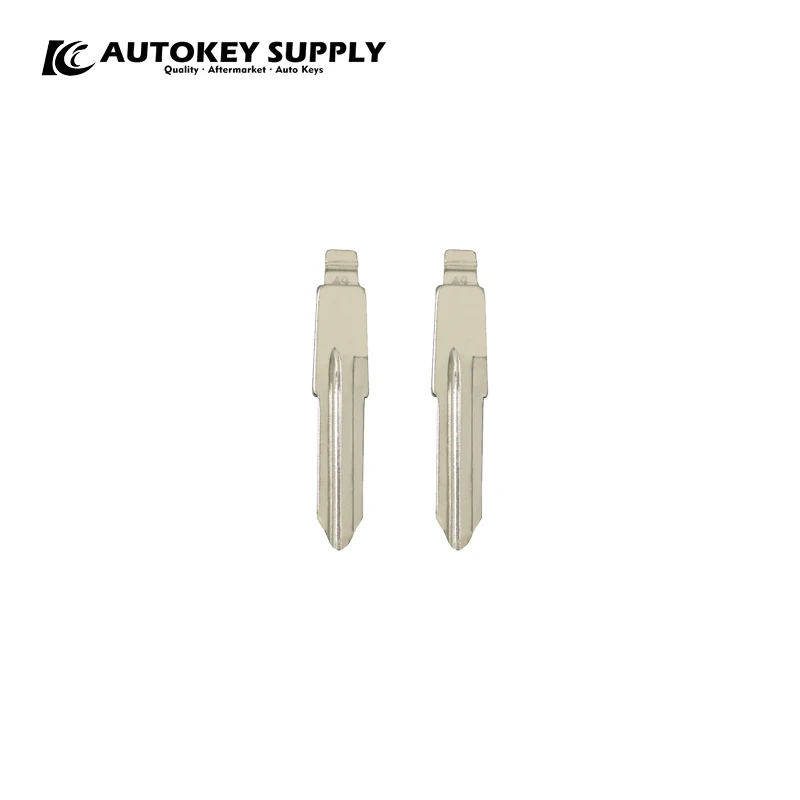 AutokeySupply AKKDBL124  (left slot) 49# HU46 Key Blade Applicable To KD VVDI Products For Opel/Chevrolet/Holden