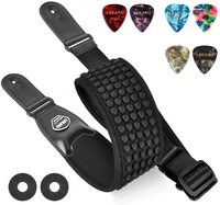 LEKATO 3D Sponge Guitar Strap Belt LGS-1 Adjustable Filling Electric Guitar Strap Bass Belt 3.5\