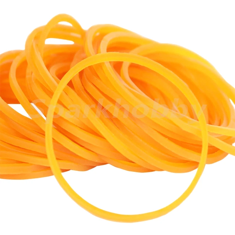 50PCS Internal Diameter 20MM 50MM Rubber Band Elastic Rring For Fixing Airplane Wing Battery Toy Accessories Model Parts