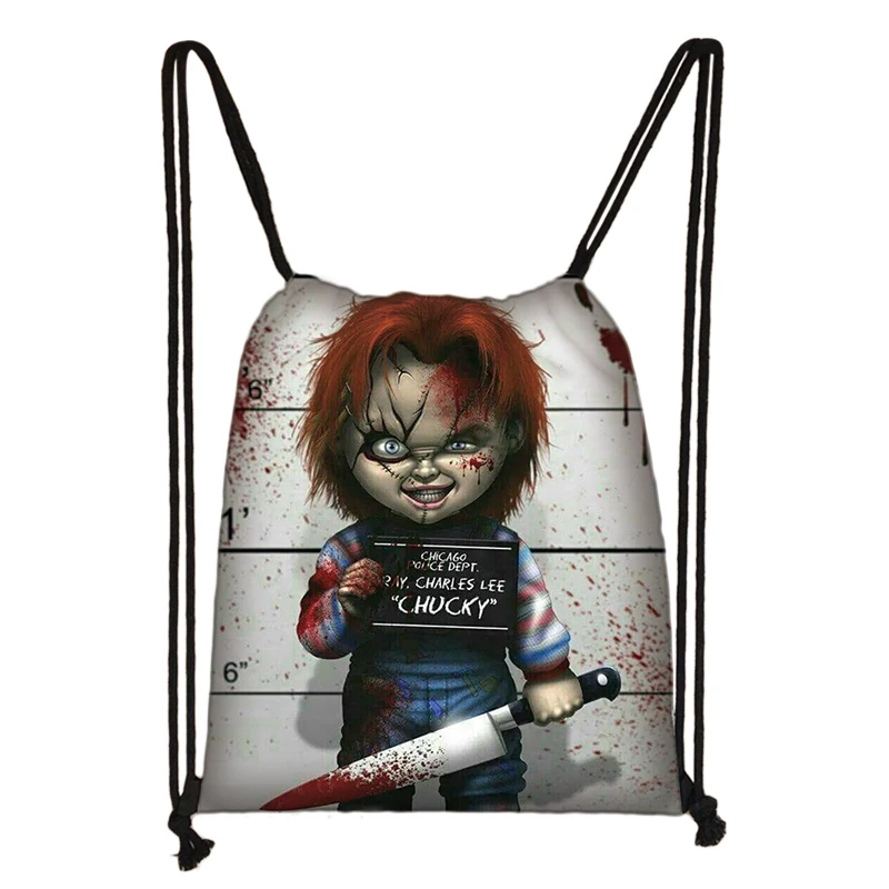 

Рюкзак на шнурке с принтом из фильма «ужасы» для детей