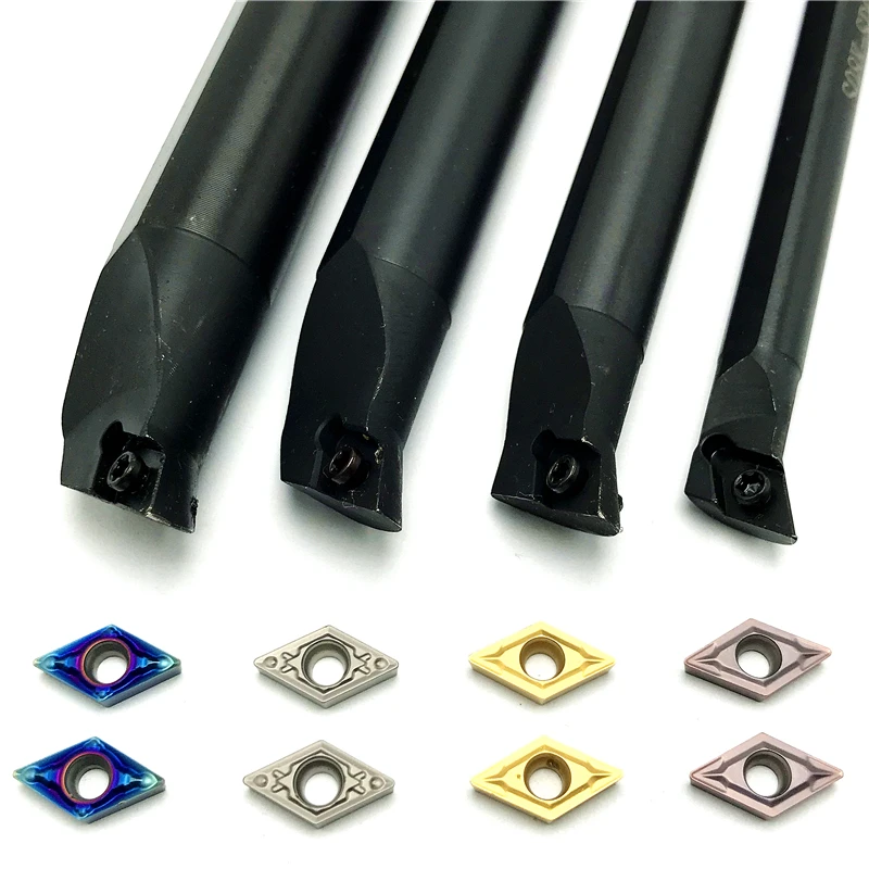 S08K -SDQCR07 S10K -SDQCR07 S12M -SDQCR07 S16Q -SDQCR07 حامل أدوات تحول داخلي + DCMT0702040 إدراج كربيد عدة المخرطة