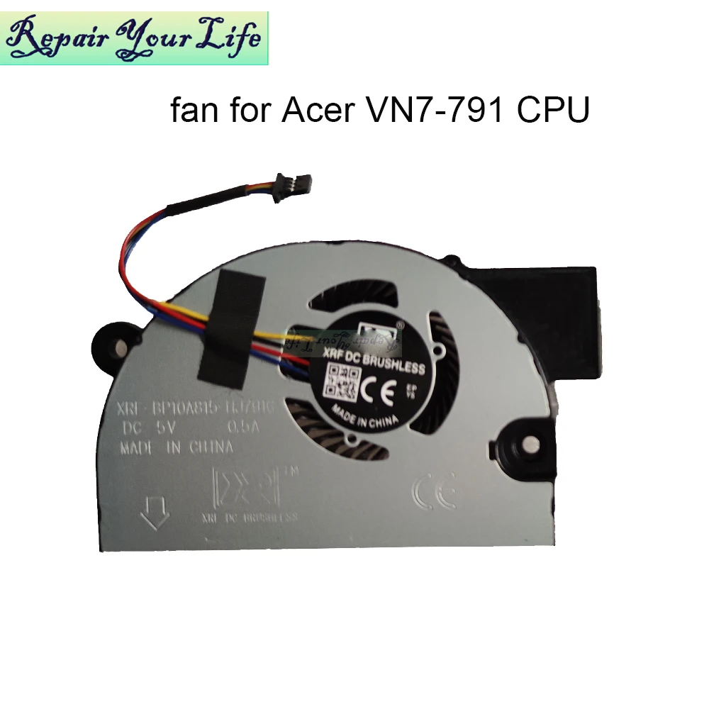 

Радиатор для ноутбука, кулер для ЦП Acer Aspire V Nitro 7, VN7-791 58RC VN7 791 791G, запасные части для ноутбука, вентилятор