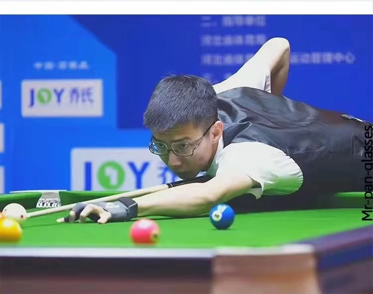 YIMAIRUILI Billard Neun Ball Snooker Brille Breites Sichtfeld Angepasst Myopie/Hyperopie/Astigmatismus Brille Rahmen YS01 – Detail 3