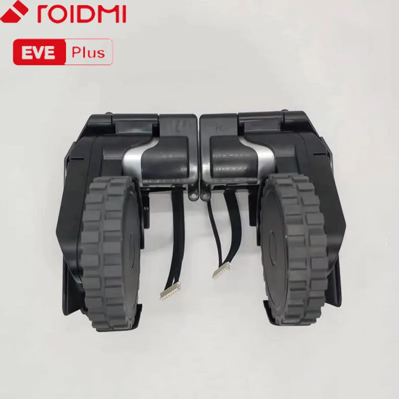 New Traveling Wheel for Original Roidmi Eve Plus Robot Vacuum Cleaner Spare Parts Replacement Left and Right Wheels