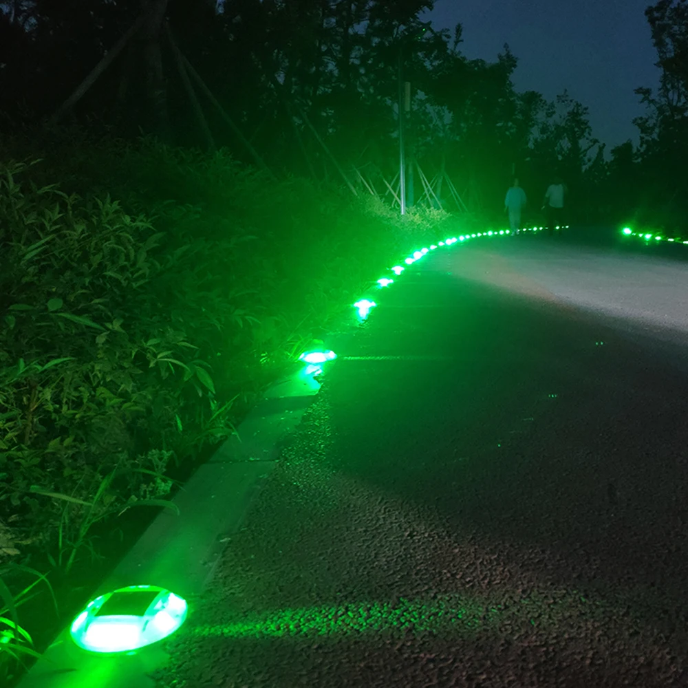 IP65 Năng Lượng Mặt Trời Sàn Tàu Đèn Driveway Dock LED Ngoài Trời Chống Nước Đường Bông Cho Bước Vỉa Hè Cầu Thang Vườn Con Đường Sân